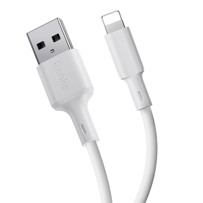 More TR Benks D45 USB-A to Lightning Hızlı Şarj ve Data Kablo 1.2 Metre