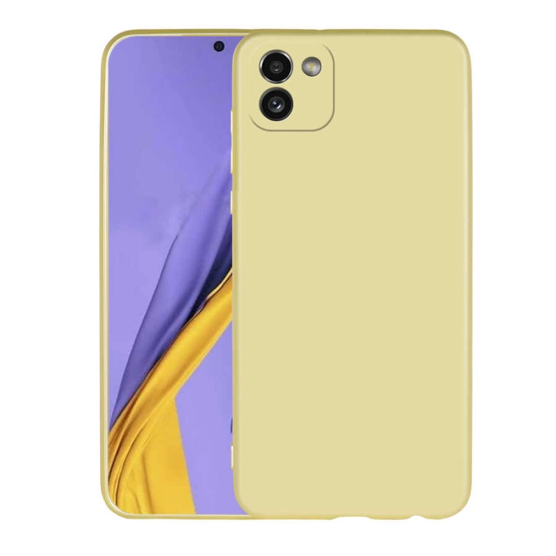 More TR Galaxy A03 Kılıf Zore Premier Silikon Kapak