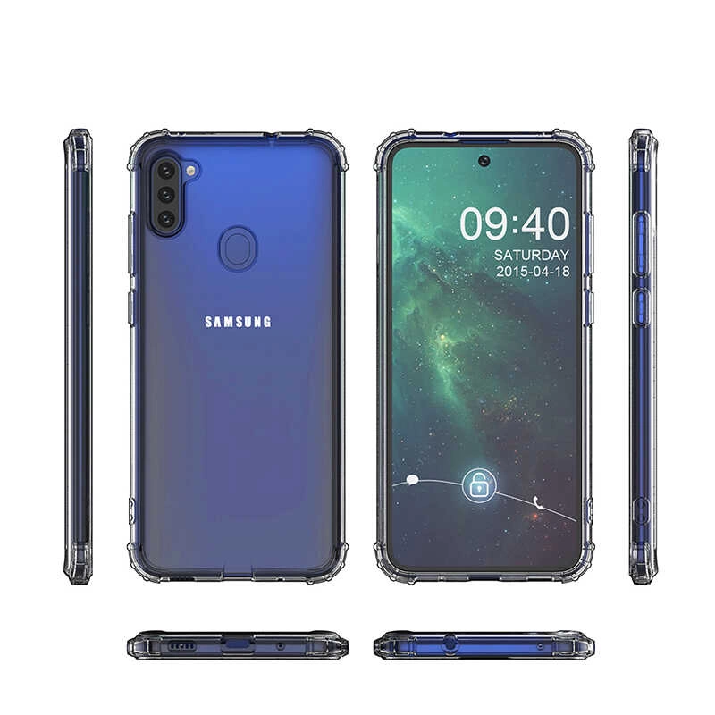 More TR Galaxy A11 Kılıf Zore Nitro Anti Shock Silikon