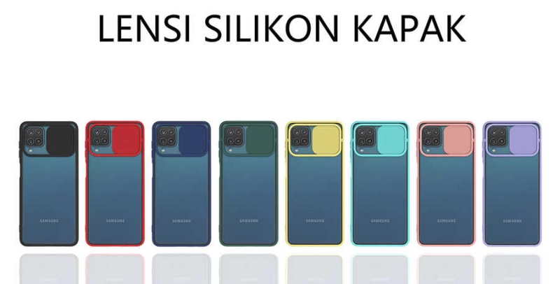 More TR Galaxy A12 Kılıf Zore Lensi Kapak