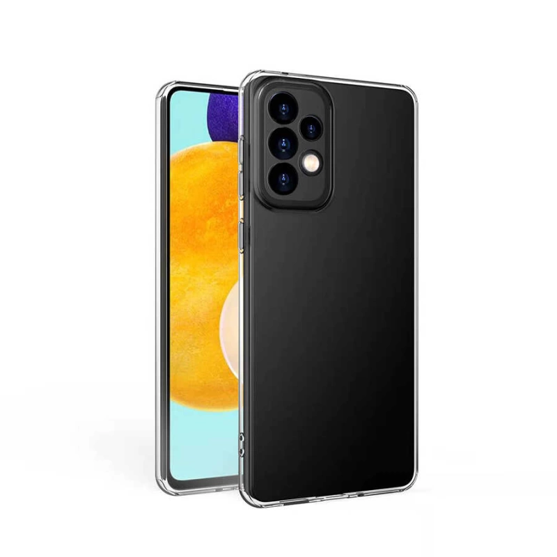 More TR Galaxy A73 Kılıf Zore Kamera Korumalı Süper Silikon Kapak