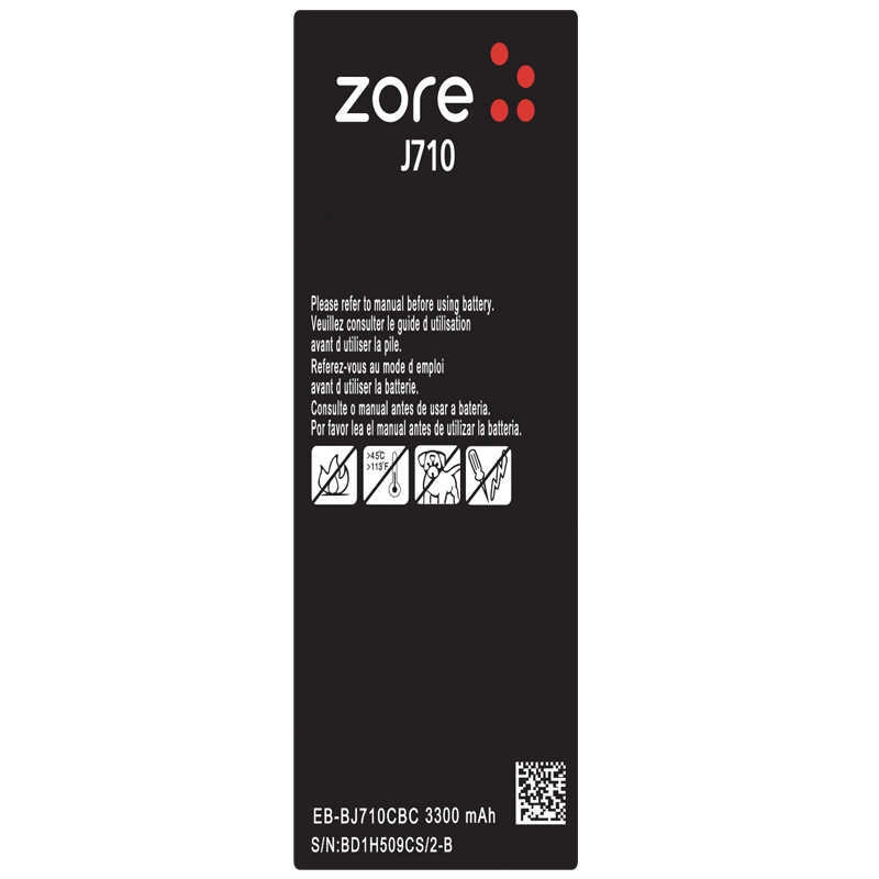 Galaxy J7 2016 Zore 3300 Mah A Kalite Uyumlu Batarya