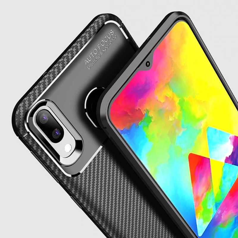 Galaxy M20 Kılıf Zore Negro Silikon Kapak