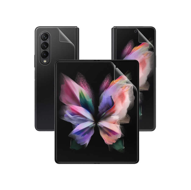 More TR Galaxy Z Fold 4 Zore Narr Tpu Ön Arka Body Ekran Koruyucu