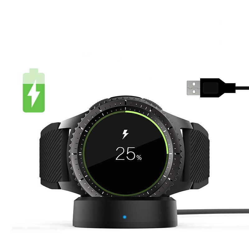 More TR Gear S3 Zore Usb Şarj Kablosu