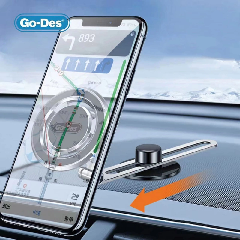 More TR Go Des GD-HD912 Magnetik 360 Derece Dönebilen Düz Zemin Araç Telefon Tutacağı