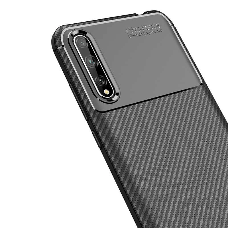 More TR Huawei P Smart S (Y8P) Kılıf Zore Negro Silikon Kapak