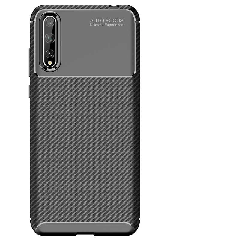 More TR Huawei P Smart S (Y8P) Kılıf Zore Negro Silikon Kapak