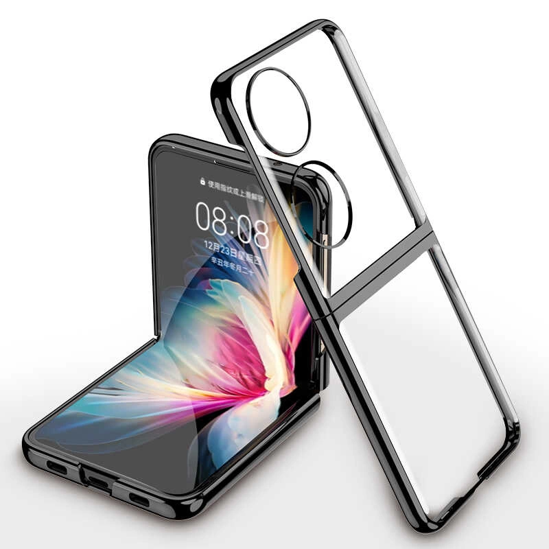 More TR Huawei P50 Pocket Kılıf Zore Kıpta Kapak