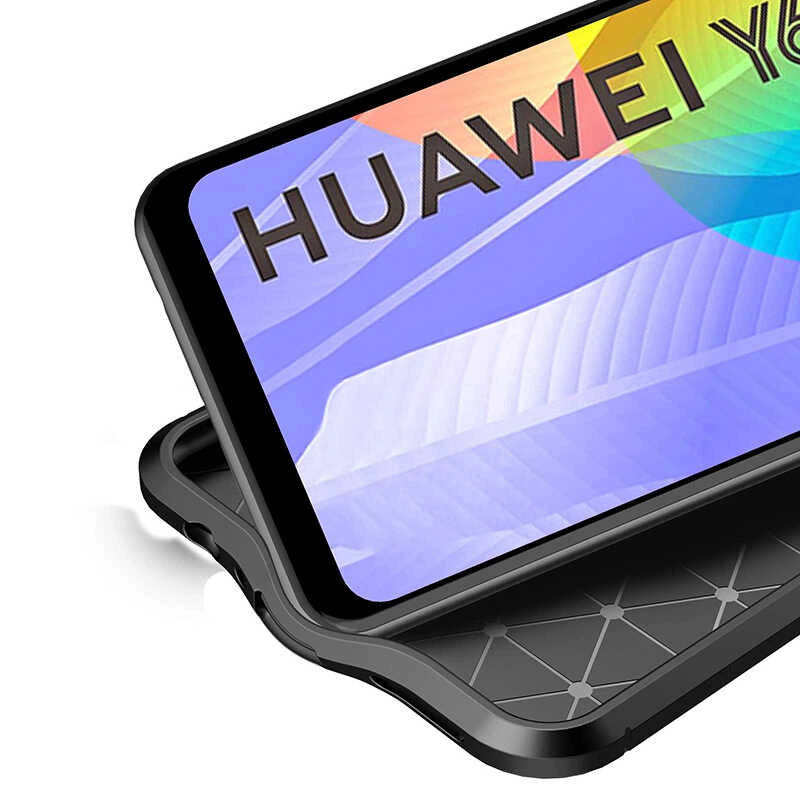 More TR Huawei Y6P Kılıf Zore Niss Silikon Kapak