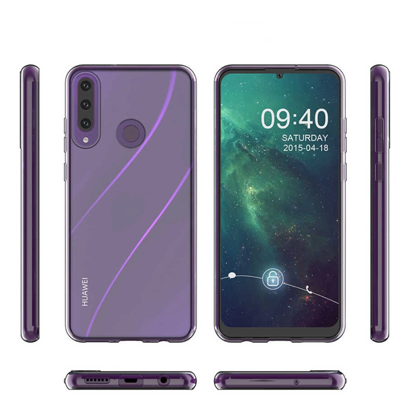 More TR Huawei Y6P Kılıf Zore Süper Silikon Kapak