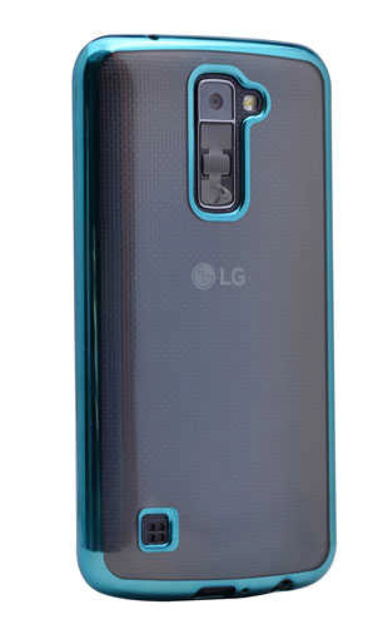 LG K10 Kılıf Zore Lazer Kaplama Silikon