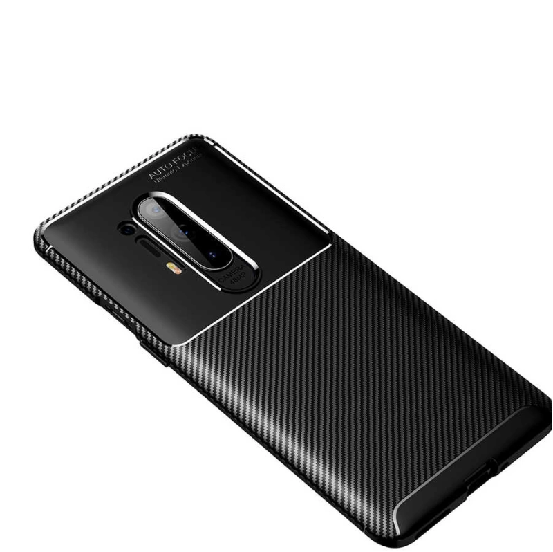 More TR One Plus 8 Pro Kılıf Zore Negro Silikon Kapak