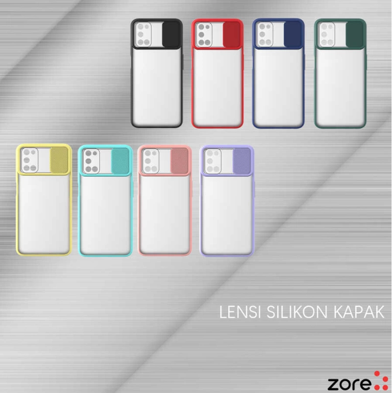 More TR Oppo A92 Kılıf Zore Lensi Kapak