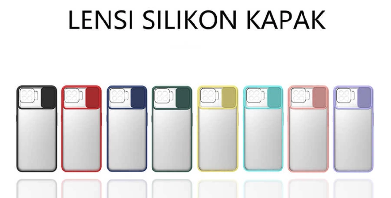 More TR Oppo Reno 4 Lite Kılıf Zore Lensi Kapak