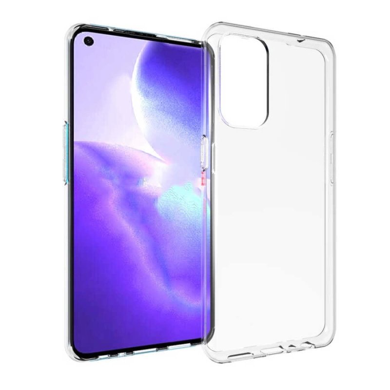 More TR Oppo Reno 5 5G Kılıf Zore Süper Silikon Kapak