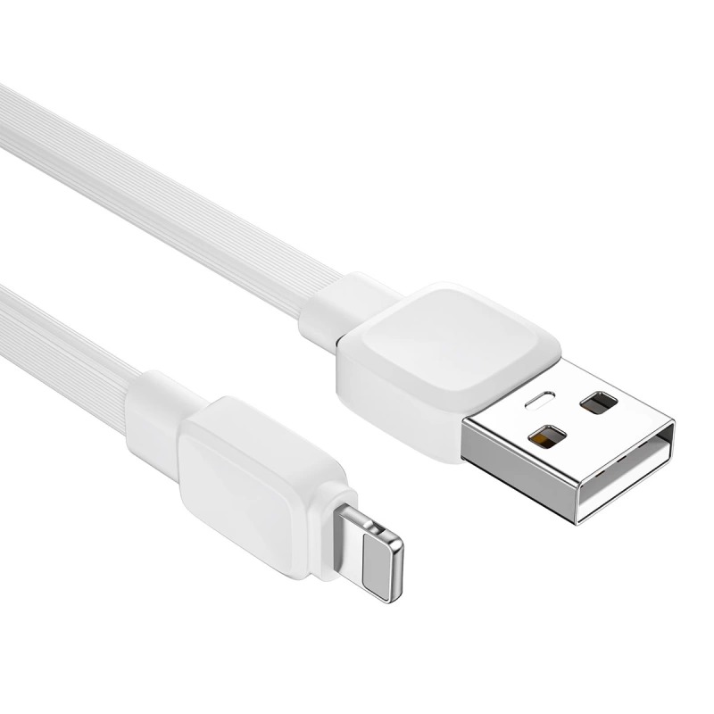 More TR Wiwu Bravo Wİ-C003 Yassı Tasarım Lightning Usb Kablo 1M