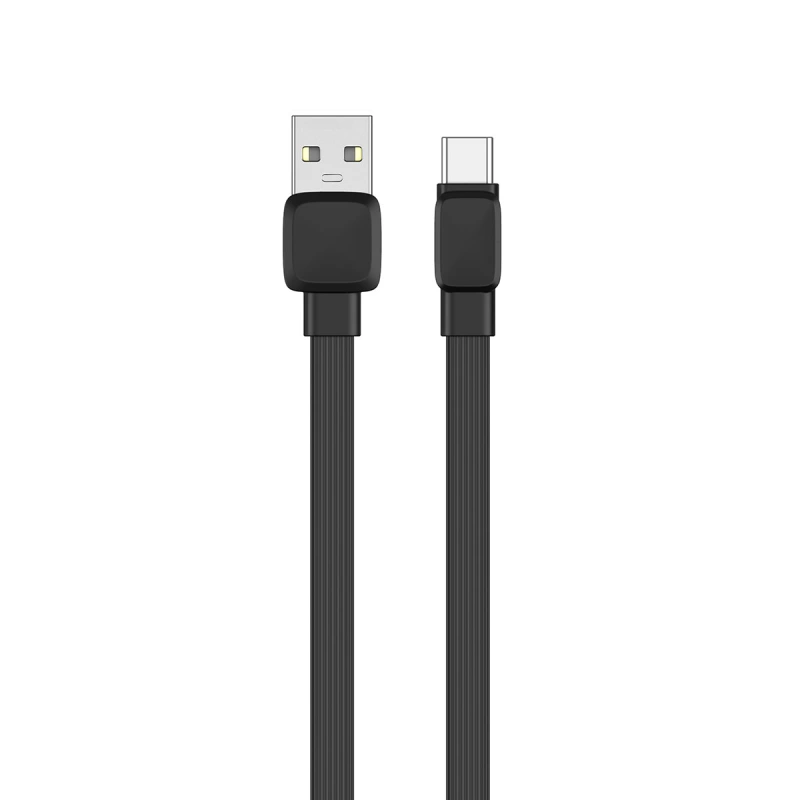 More TR Wiwu Bravo Wİ-C003 Yassı Tasarım Type-C Usb Kablo 1M