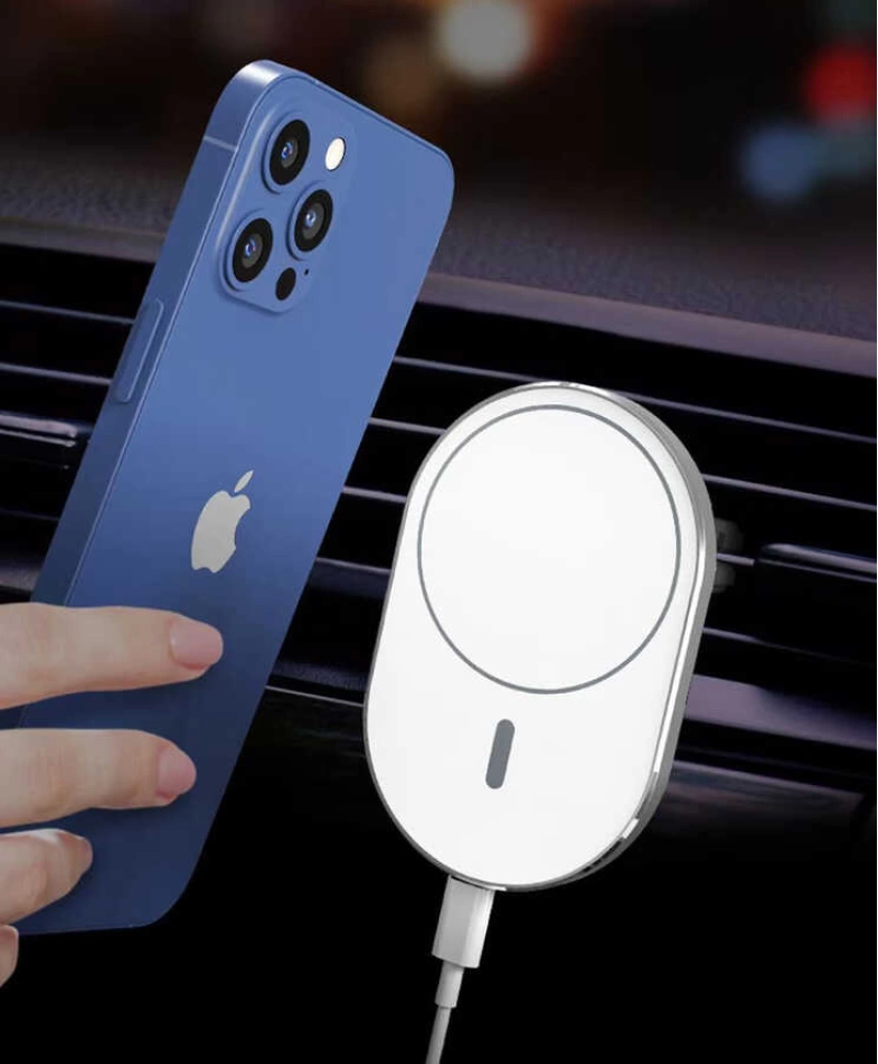 More TR Wiwu CH-306 Magnetic Wireless Charging Car Mount Araç Telefon Tutucu