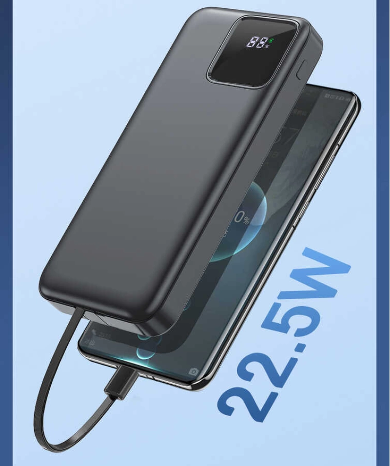 More TR Wiwu JC-18 PD Hızlı Şarj Özellikli Led Göstergeli Powerbank 18W 10000mAh