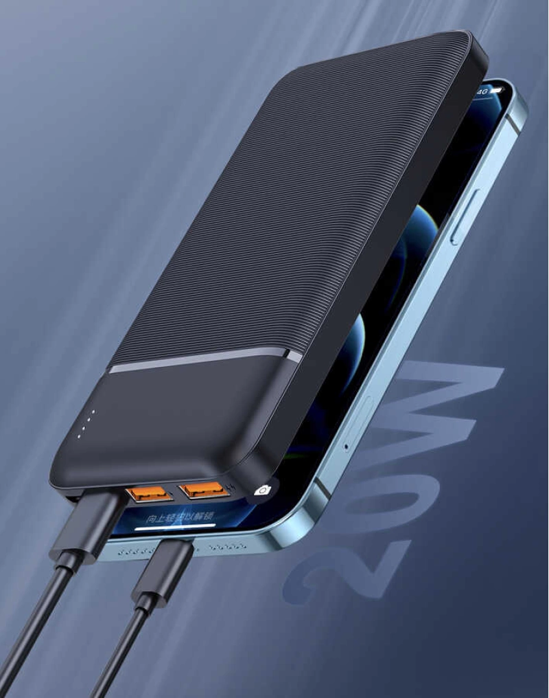 More TR Wiwu JC-19 PD Hızlı Şarj Özellikli Şarj Göstergeli Powerbank 20W 10000mAh