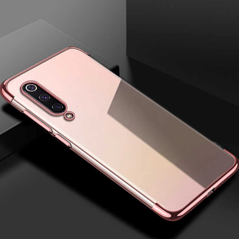 Xiaomi Mi 9 Kılıf Zore Dört Köşeli Lazer Silikon Kapak