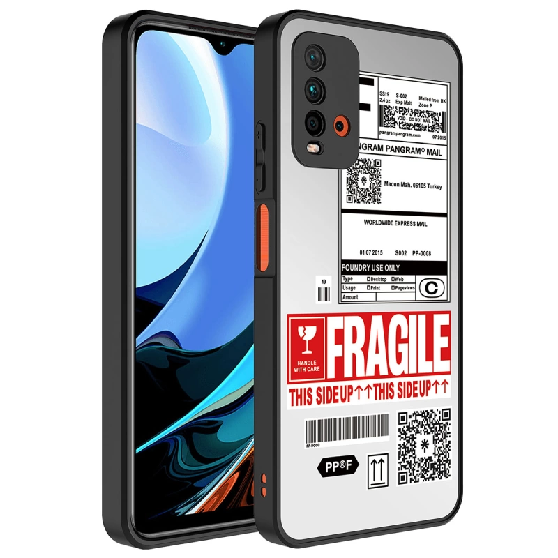 More TR Xiaomi Redmi 9T Kılıf Aynalı Desenli Kamera Korumalı Parlak Zore Mirror Kapak