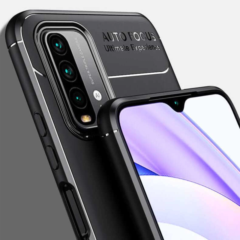 More TR Xiaomi Redmi 9T Kılıf Zore Ravel Silikon Kapak