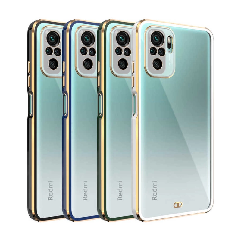 More TR Xiaomi Redmi Note 10S Kılıf Zore Voit Clear Kapak