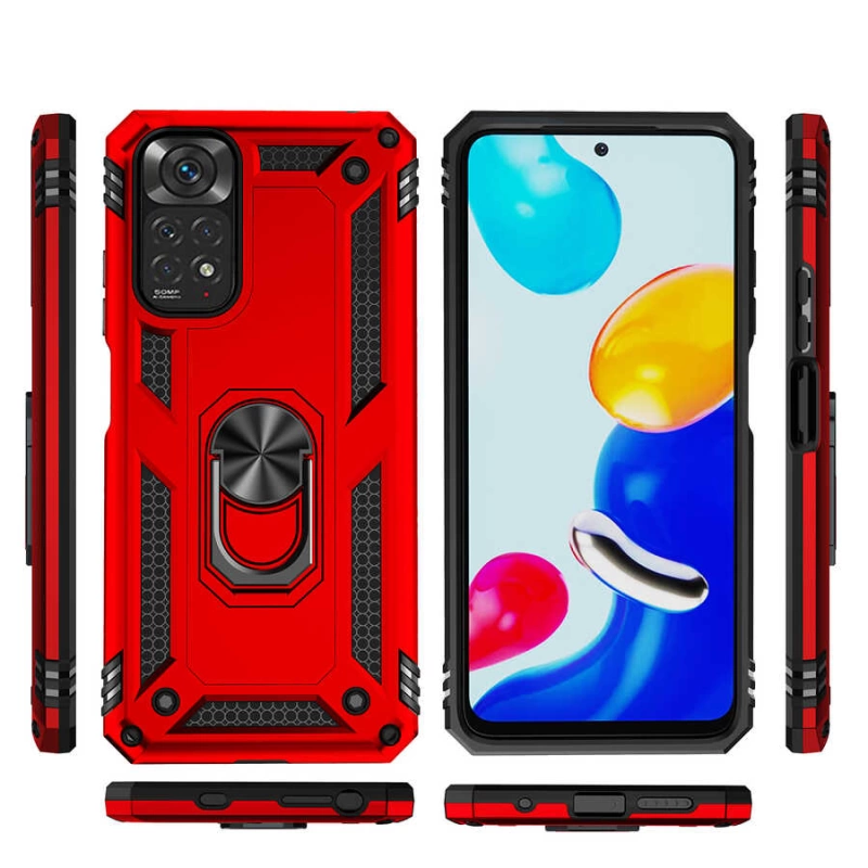 More TR Xiaomi Redmi Note 11 Global Kılıf Zore Vega Kapak