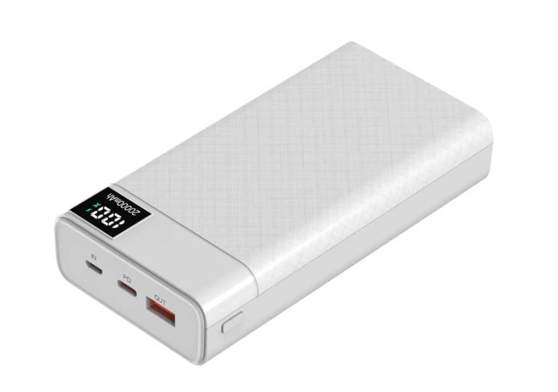 More TR Zore B-12 QC 3.0 Hızlı Şarj Özellikli 22.5W Led Göstergeli Taşınabilir Powerbank 20000 mAh