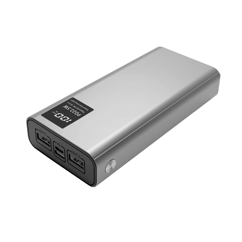 More TR Zore B-20 QC 3.0 Hızlı Şarj Özellikli 22.5W Led Göstergeli Taşınabilir Powerbank 20000 mAh