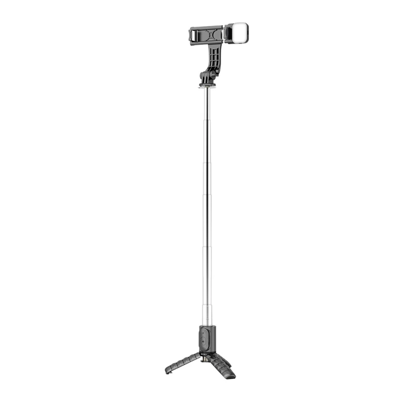 More TR Wiwu Wi-SE002 Çok Fonksiyonlu Işıklı Sabitleyici Canlı Yayın Tripod Selfie Çubuğu