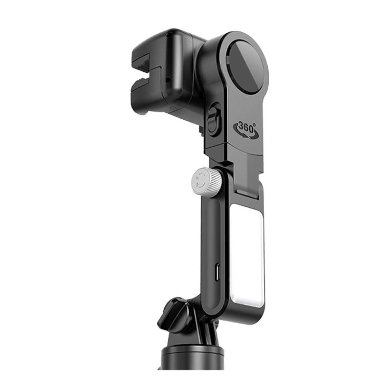 More TR Wiwu Wi-SE006 Çok Fonksiyonlu Işıklı Gimbal Sabitleyici Tripod Selfie Çubuğu