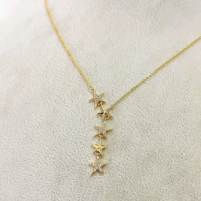 Star Y Kolye Gold
