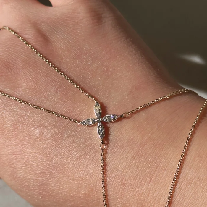 Çelik Fairy Taşlı Şahmeran Gold