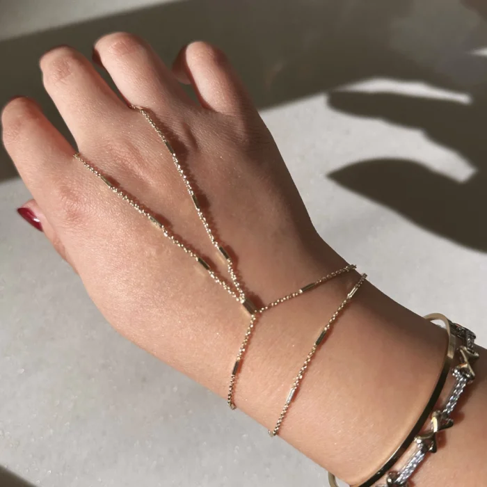 Çelik Sade Şık Şahmeran Gold