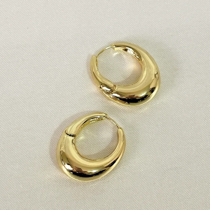 Kararmaz VIP Bombeli Gold Küpe