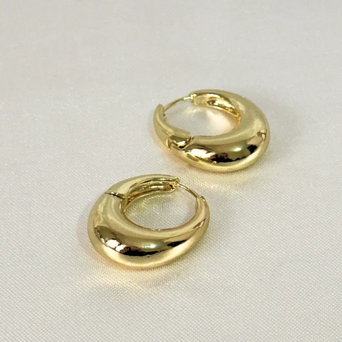 Kararmaz VIP Bombeli Gold Küpe