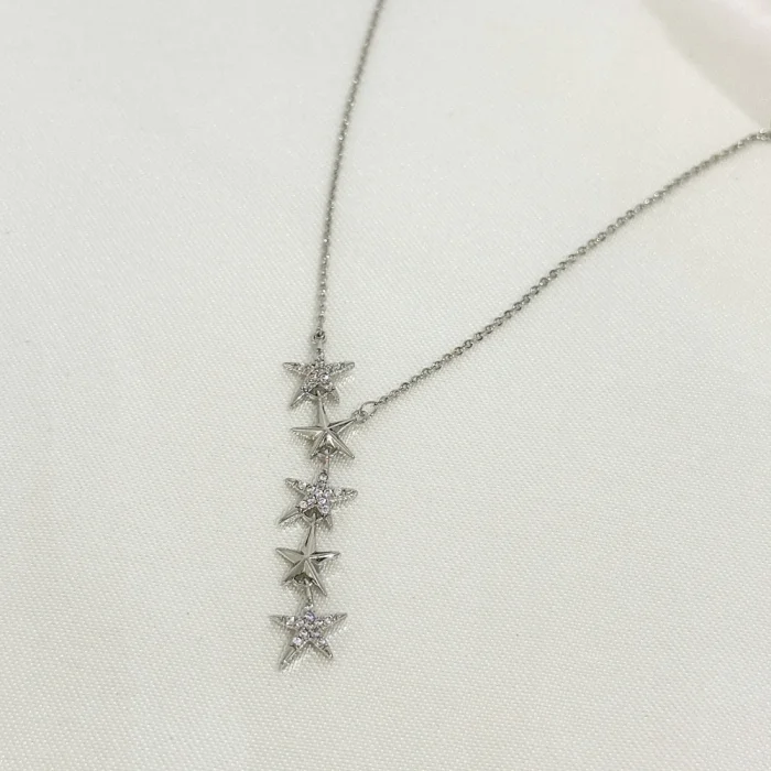 Star Y Kolye Silver