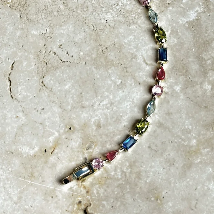 VIP Seri Çok Renkli Zirkon Bileklik