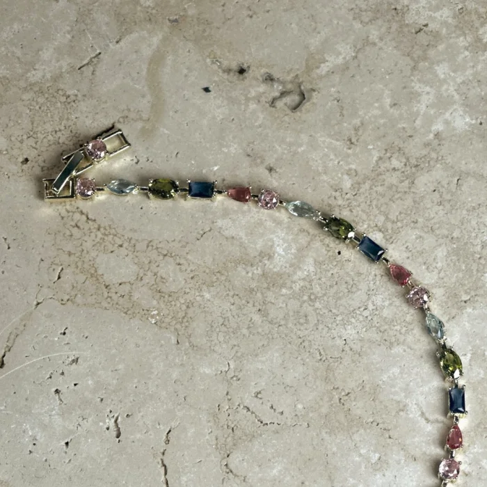 VIP Seri Çok Renkli Zirkon Bileklik