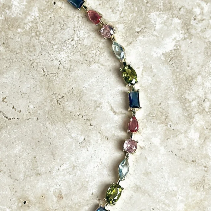 VIP Seri Çok Renkli Zirkon Bileklik