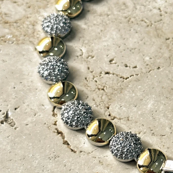 VIP Seri Yuvarlak Zirkon Bileklik