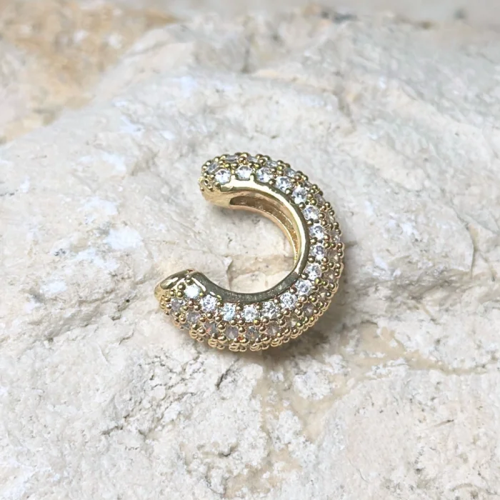 VIP Zirkon Gold Earcuff