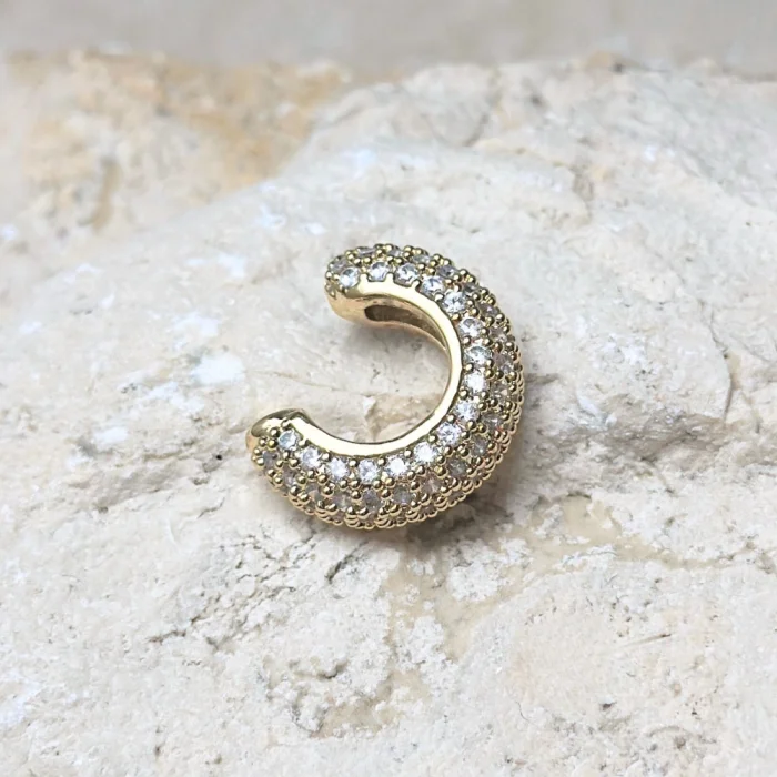 VIP Zirkon Gold Earcuff
