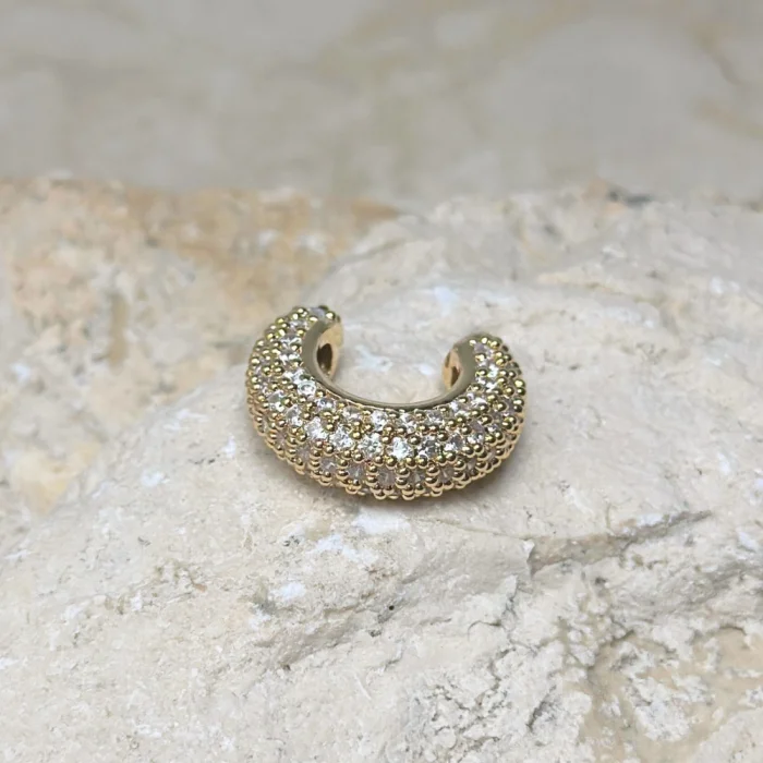 VIP Zirkon Gold Earcuff