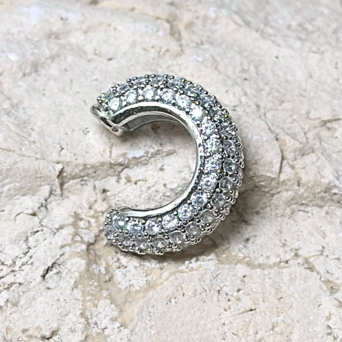 VIP Zirkon Silver Earcuff