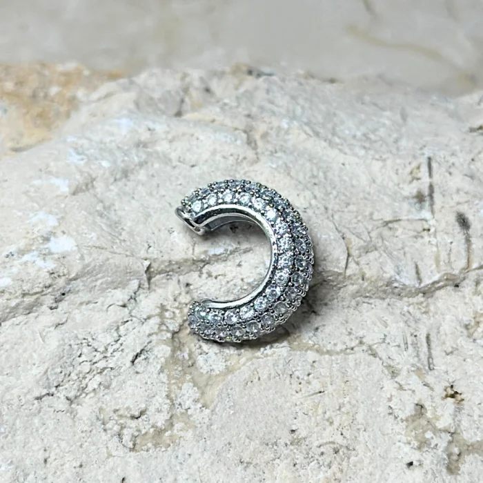 VIP Zirkon Silver Earcuff