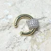 Yuvarlak Zirkon Toplu Earcuff